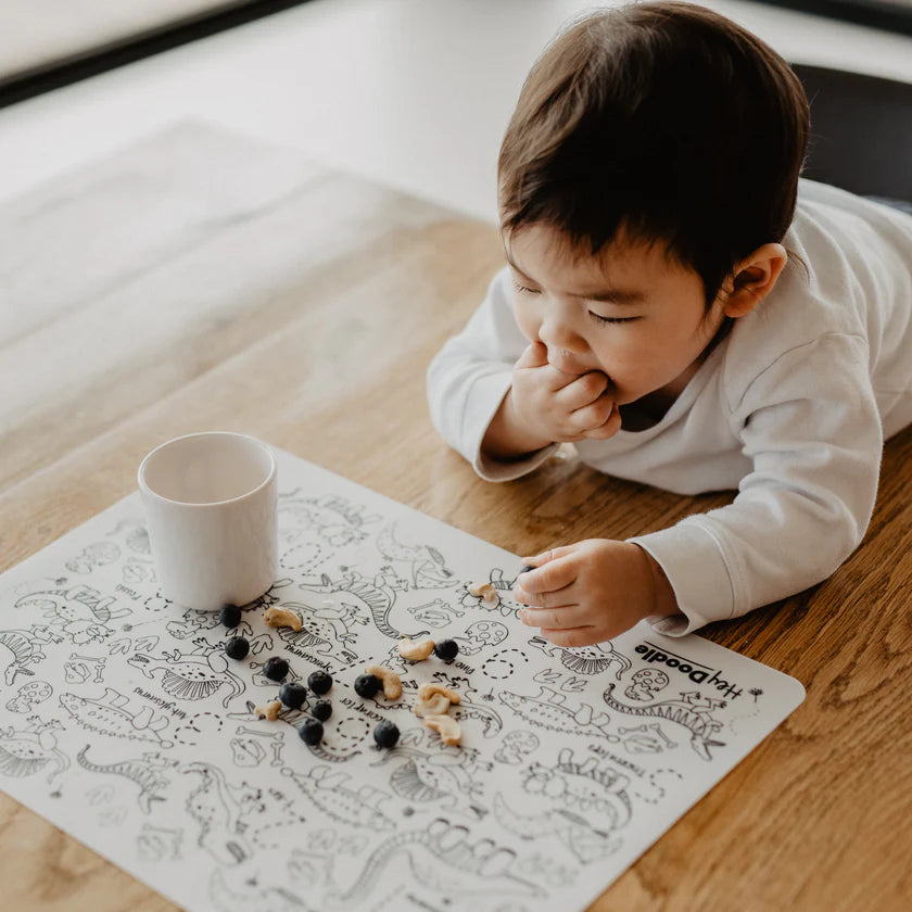 Hey Doodle Reusable Colouring Mat - Into The Wild