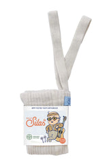 Silly Silas Hippy Footed Tights - Cream Blend