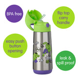 b.box Insulated Drink Bottle 500ml - Hulk