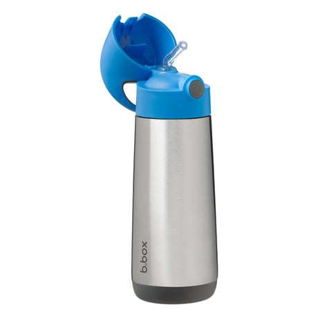 b.box Insulated Drink Bottle 500ml - Blue Slate