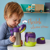 b.box Insulated 350ml Drink Bottle - Strawberry Shake