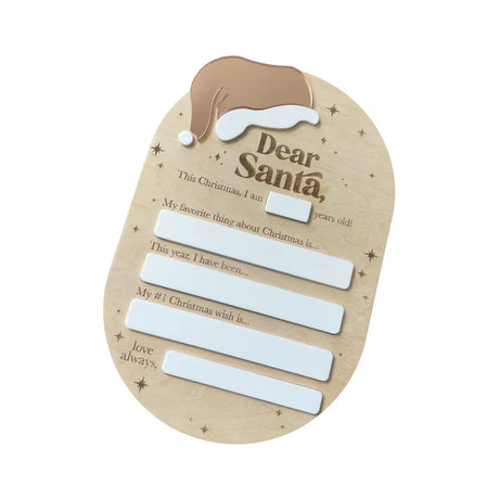 Timber Tinkers Dear Santa Letter Board