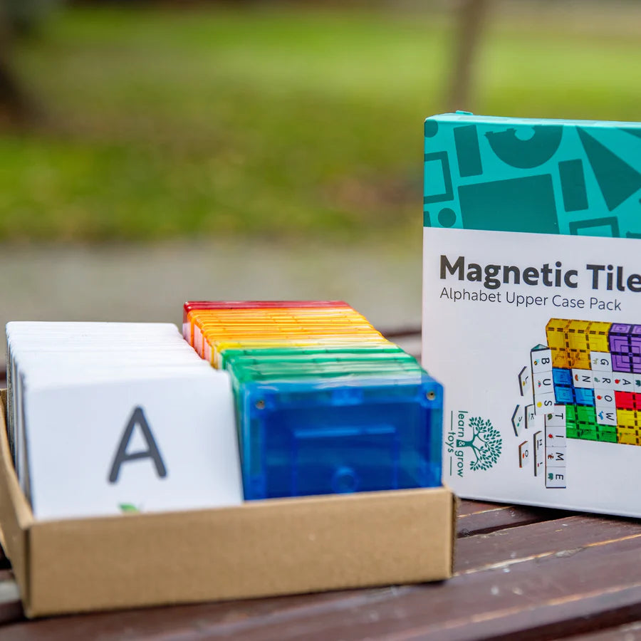 Learn & Grow Alphabet Upper Case Magnetic Tile Topper