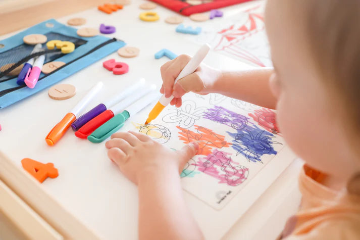 Scribble Mat Mini - Number Fun Reusable