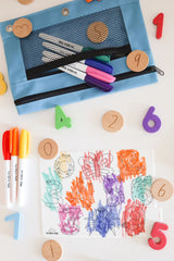 Scribble Mat Mini - Number Fun Reusable