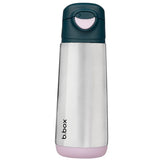 b.box Insulated Sport Spout Bottle 500ml - Indigo Rose