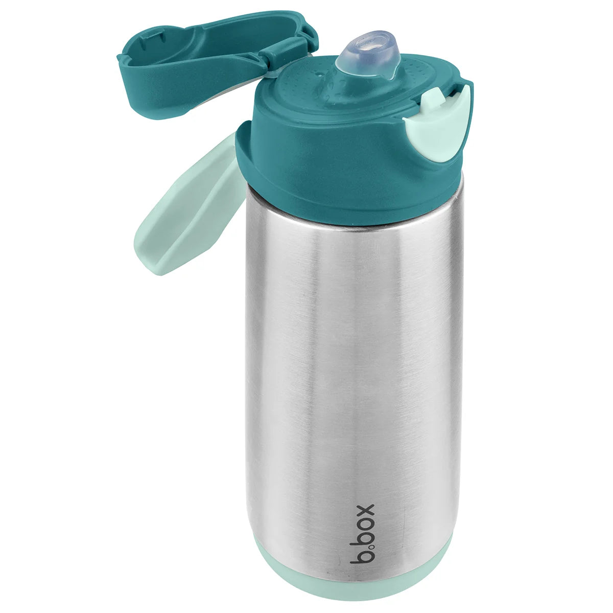 b.box Insulated Sport Spout Bottle 500ml - Emerald Forest