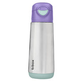 b.box Insulated Sport Spout Bottle 500ml - Lilac Pop