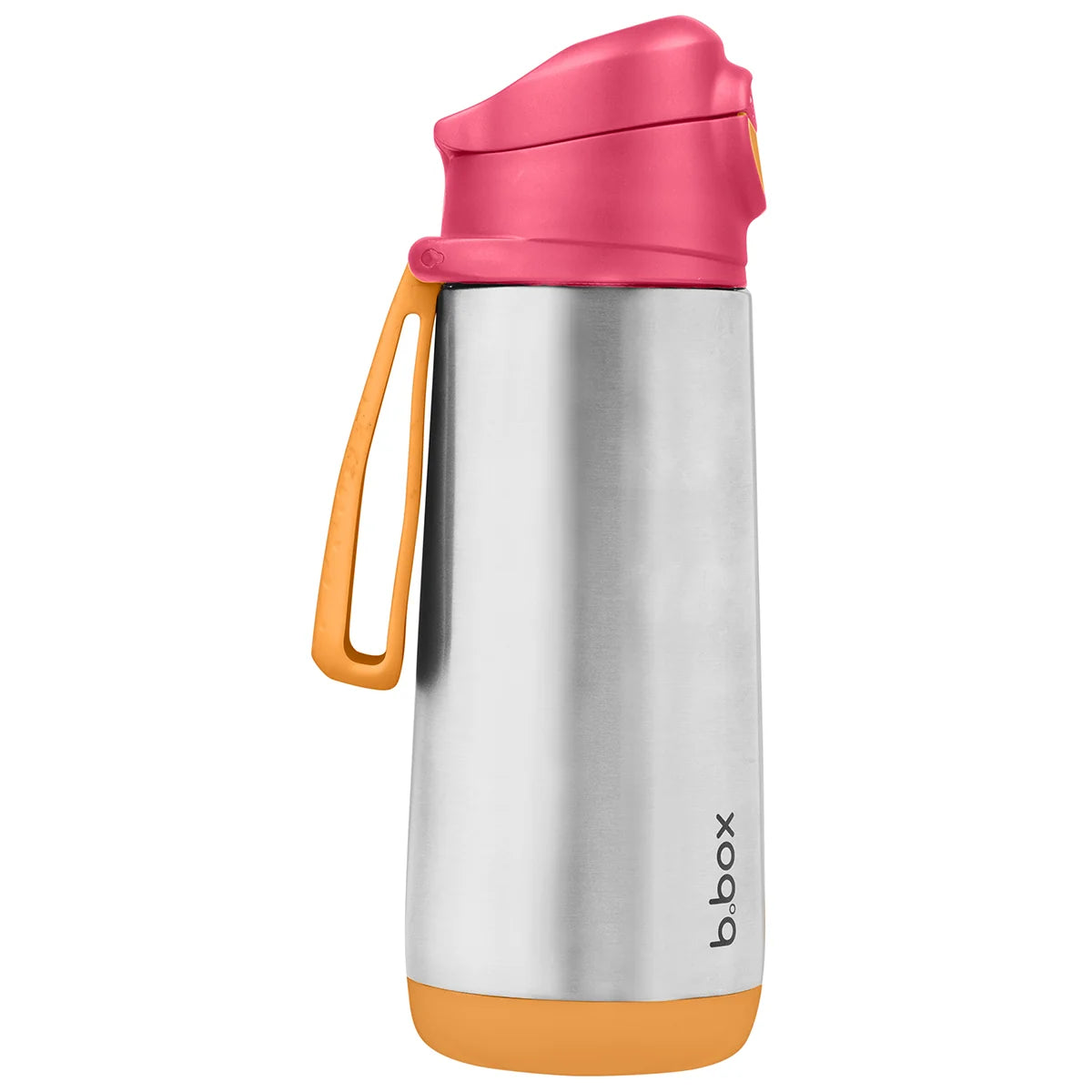b.box Insulated Sport Spout Bottle 500ml - Strawberry Shake
