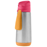b.box Insulated Sport Spout Bottle 500ml - Strawberry Shake
