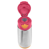b.box Insulated Sport Spout Bottle 500ml - Strawberry Shake