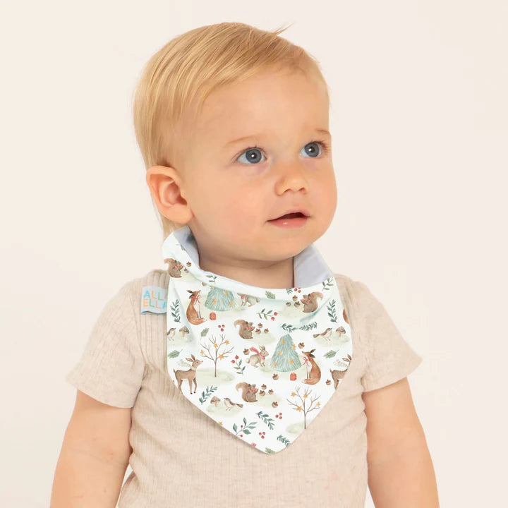 All4Ella Bandana Bibs 2pk - Christmas