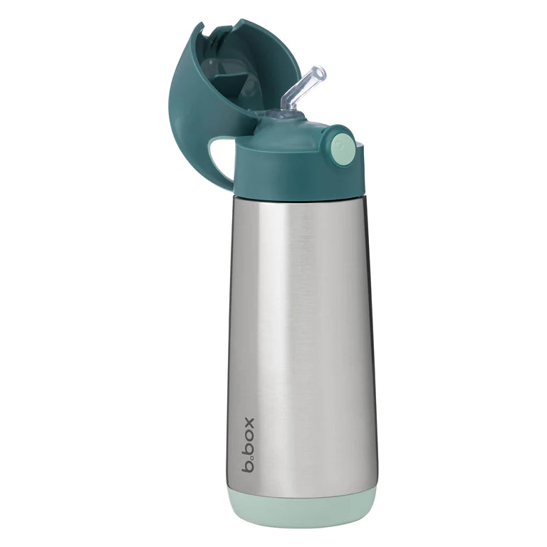 b.box Insulated Drink Bottle 500ml - Emerald Forest