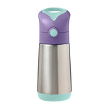 b.box Insulated 350ml Drink Bottle - Lilac Pop