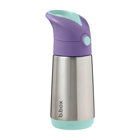 b.box Insulated 350ml Drink Bottle - Lilac Pop