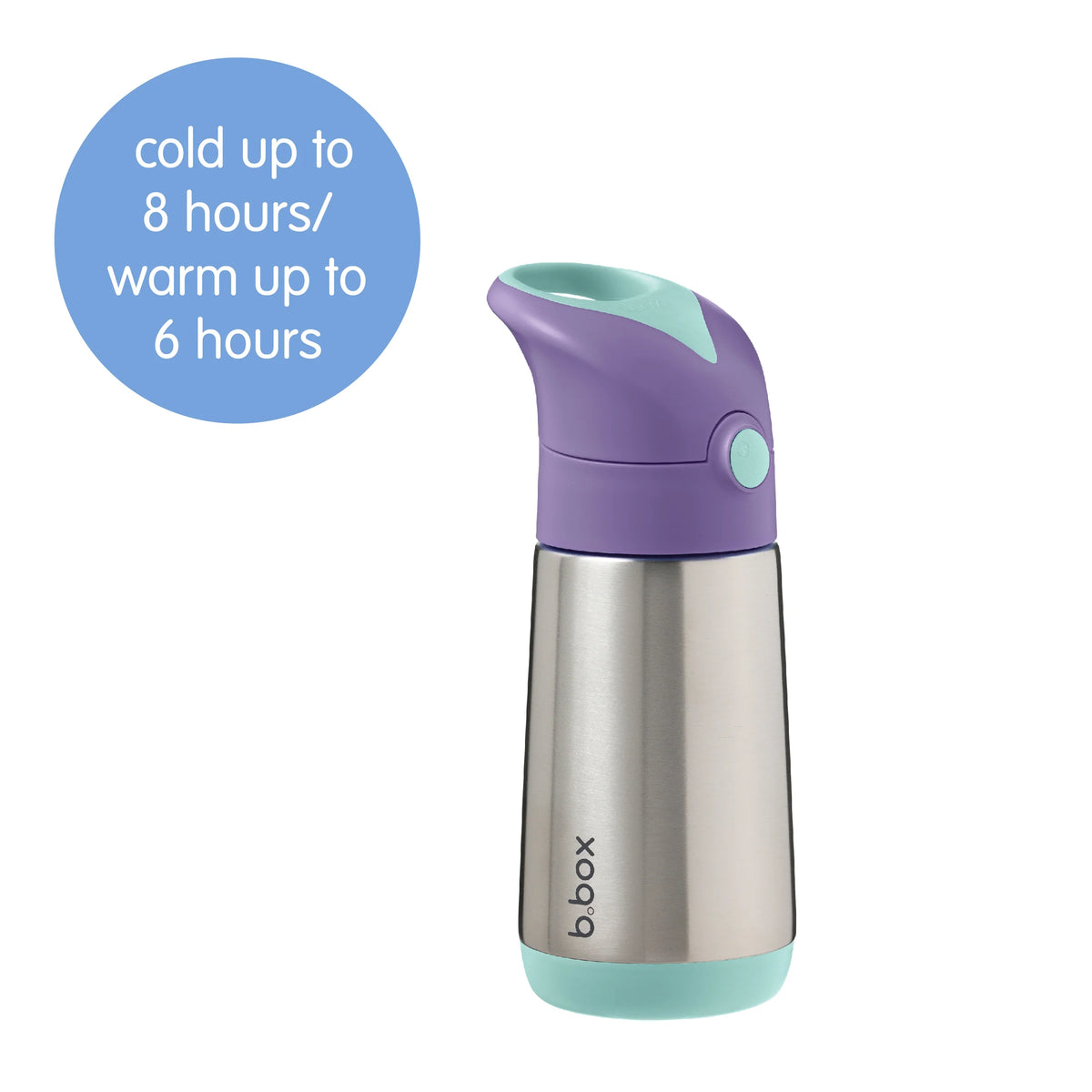 b.box Insulated Drink Bottle 350ml - Midnight
