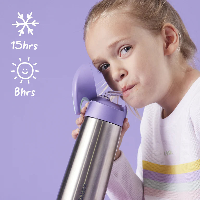 b.box Insulated Drink Bottle 500ml - Midnight