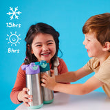 b.box Insulated Sport Spout Bottle 500ml - Electric Jungle