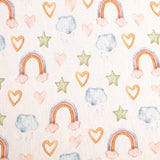 All4Ella Co-Sleeper Sheet - Rainbow Dreams