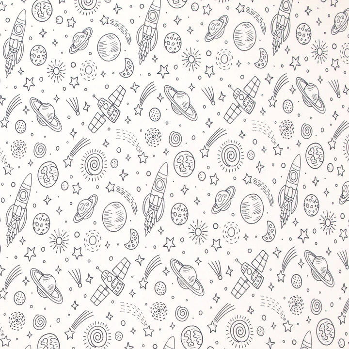 All4Ella Co-Sleeper Sheet - Outer Space