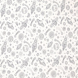 All4Ella Co-Sleeper Sheet - Outer Space