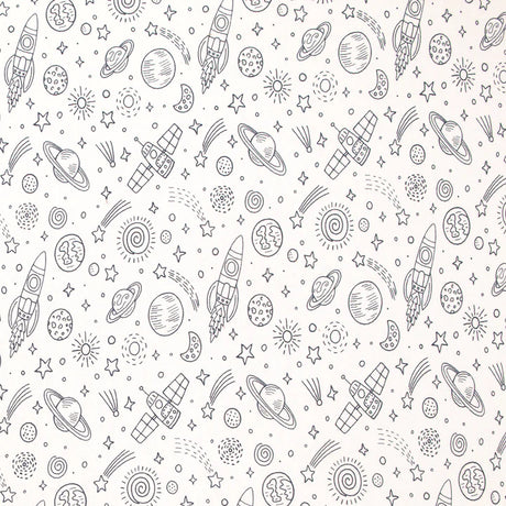 All4Ella Co-Sleeper Sheet - Outer Space