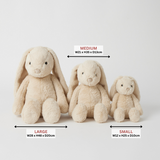 Jiggle & Giggle Beige Bunny - Medium