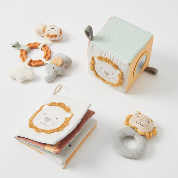 Jiggle + Giggle Plush Safari Book