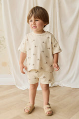 Jamie Kay Wesley T-Shirt - Flying High Vanilla Cream