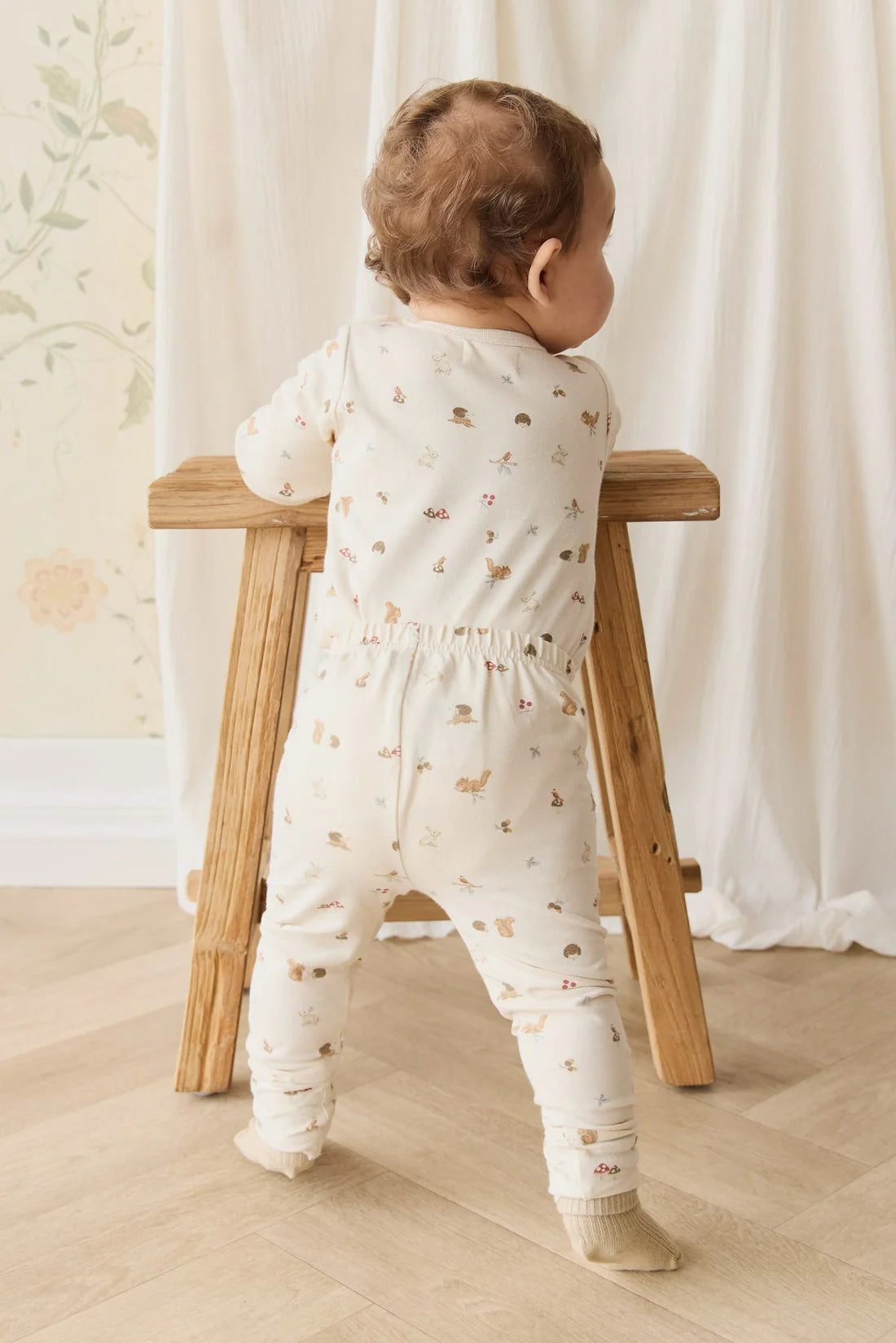 Jamie Kay Organic Cotton Fernley Bodysuit - Forest Gathering