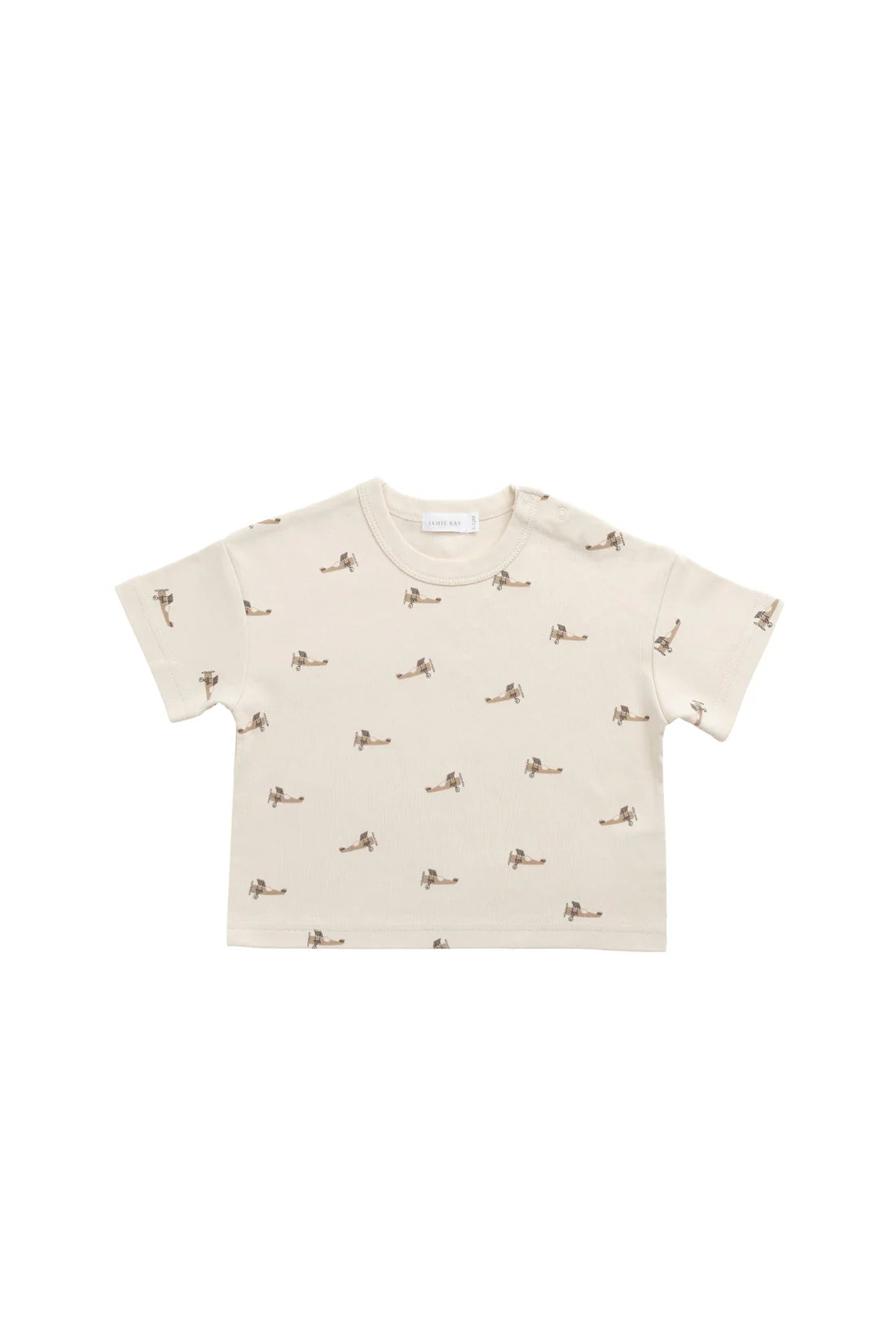 Jamie Kay Wesley T-Shirt - Flying High Vanilla Cream