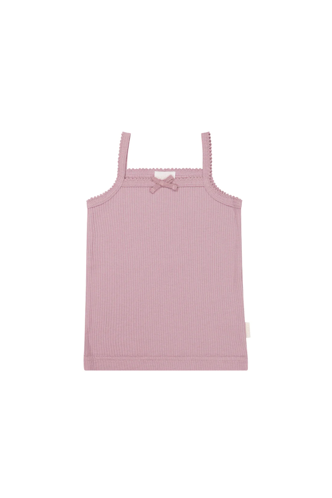 Jamie Kay Organic Cotton Modal Singlet - Vintage Violet