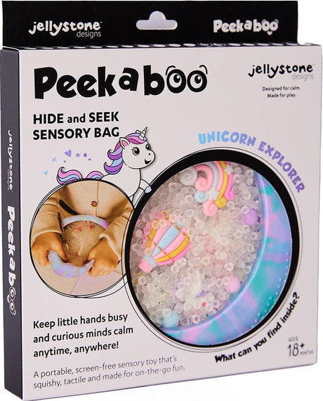 Jellystone Peekaboo Sensory Bag - Unicorn Explorer