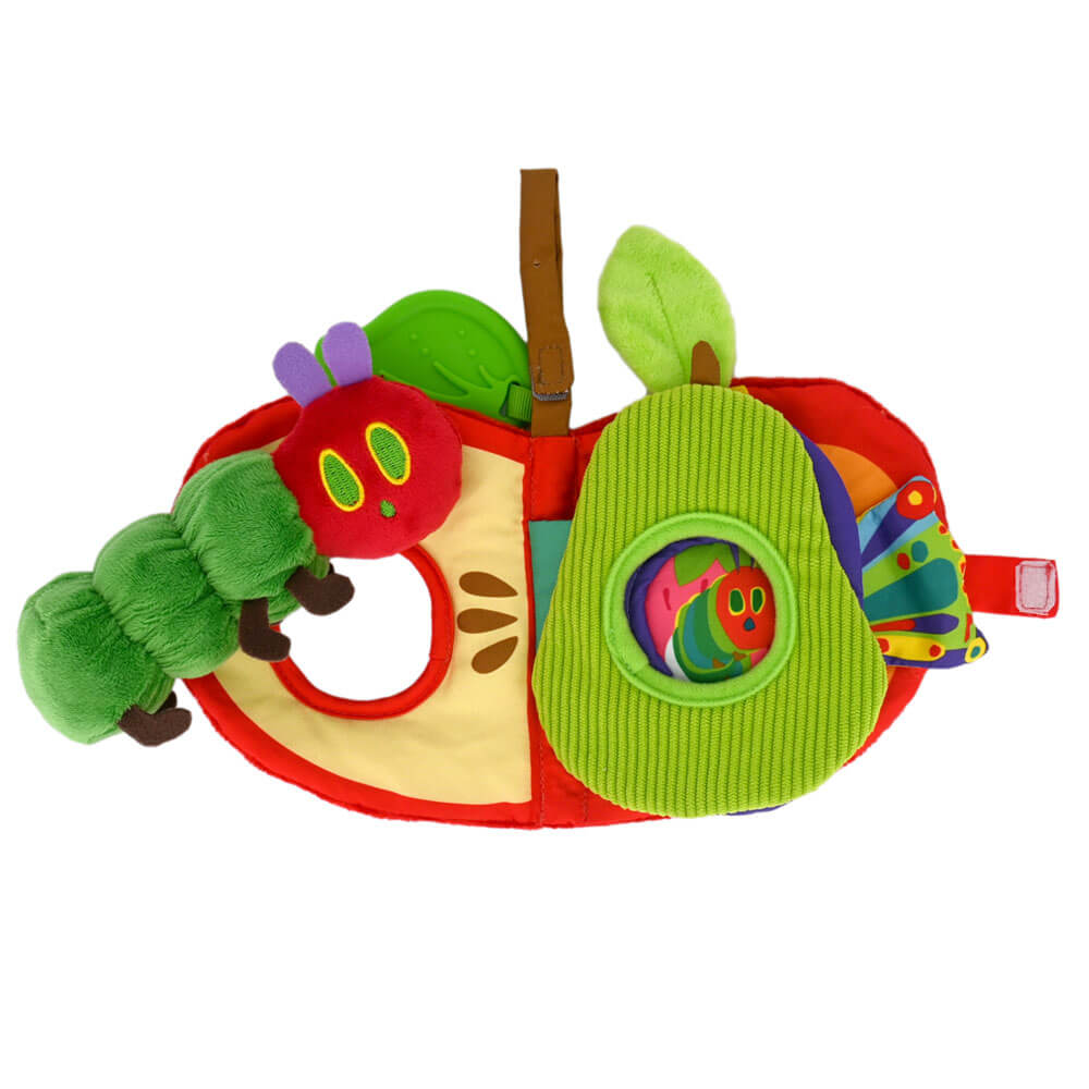 The Very Hungry Caterpillar Storytime Apple + Caterpillar Plush Set