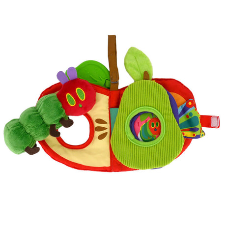 The Very Hungry Caterpillar Storytime Apple + Caterpillar Plush Set