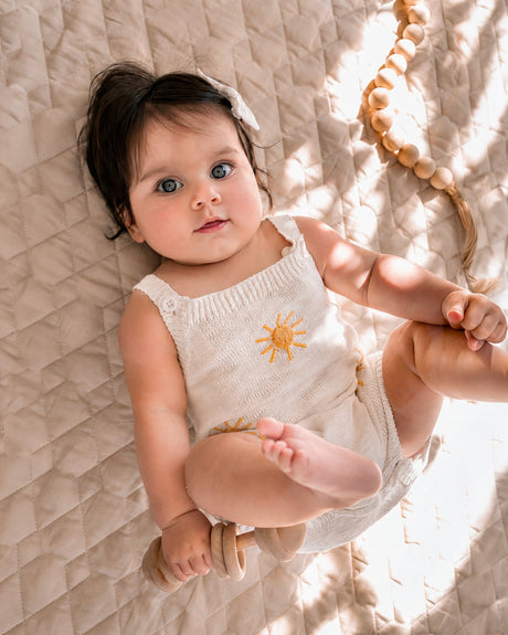 Minihaha Scout Knitted Sun Overalls