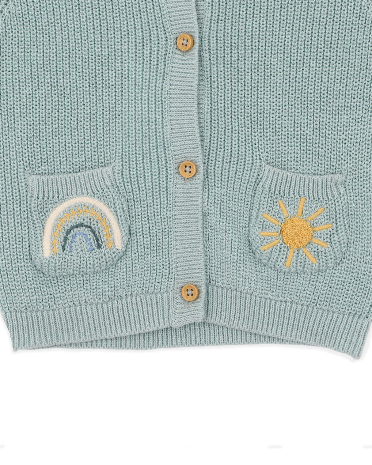 Minihaha Scout Organic Knit Pocket Cardigan