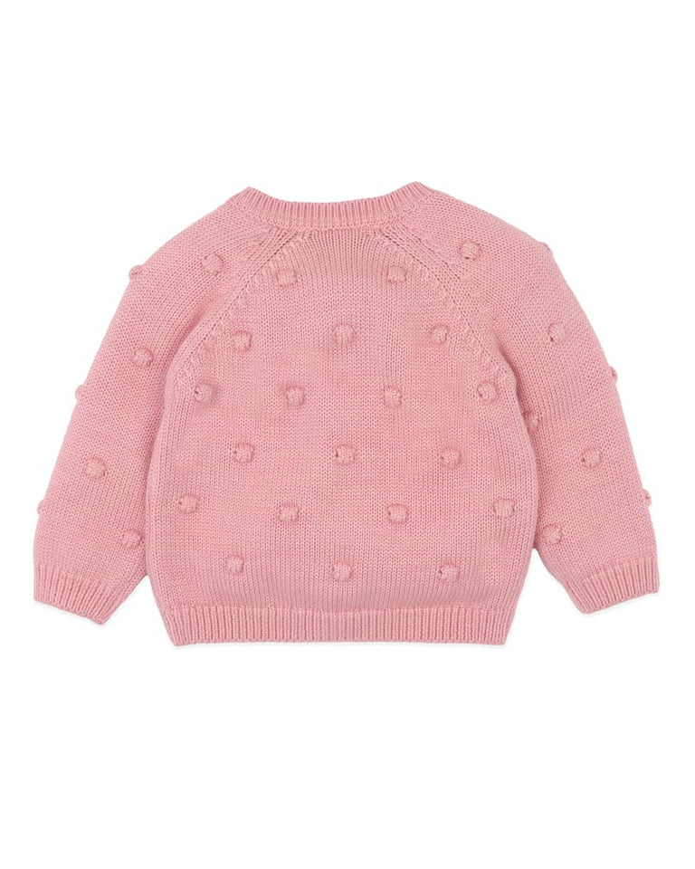 Minihaha Charlie Bobble Knitted Cardigan