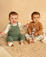 Minihaha Charlie Organic Knitted Overalls