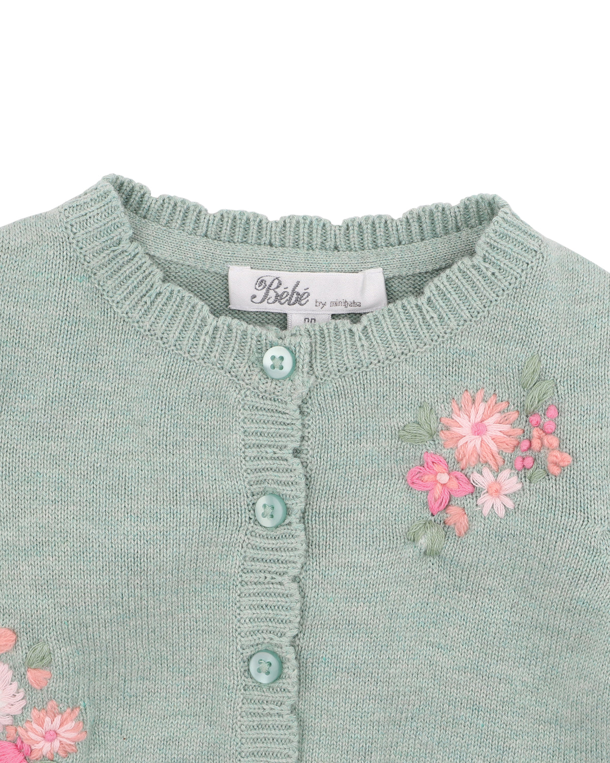 Minihaha Chelsea Organic Hand Embroidered Cardi