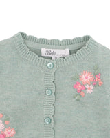 Minihaha Chelsea Organic Hand Embroidered Cardi