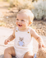 Minihaha Brady Organic Knitted Bear Bodysuit