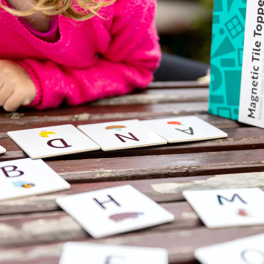 Learn & Grow Alphabet Upper Case Magnetic Tile Topper