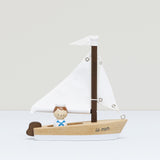 Le Toy Van Wooden Sailing Boat + Captain