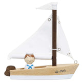 Le Toy Van Wooden Sailing Boat + Captain