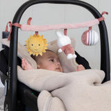 Miffy Fluffy Car Seat Toy - Pink