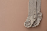 Silly Silas Footed Tights - Peanut Blend
