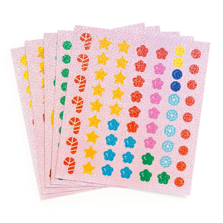Christmas Cheer Sticker Sparkle Poster Activity Set
