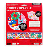 Christmas Cheer Sticker Sparkle Poster Activity Set