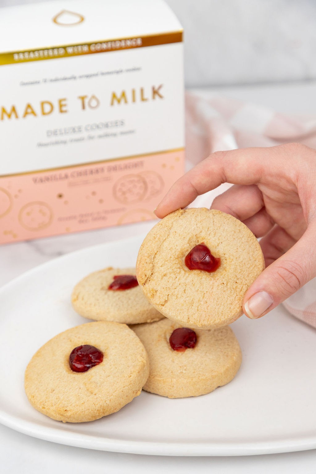 Made to Milk Lactation Cookies - Vanilla Cherry Delight Cookies